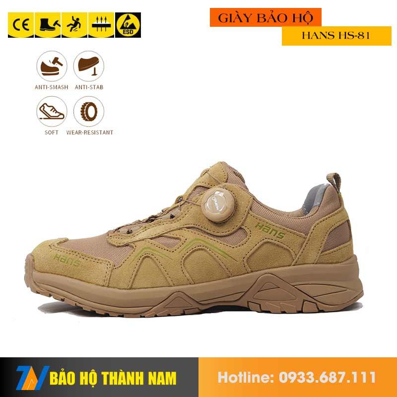 Giày bảo hộ HANS HS-81 CAMEL