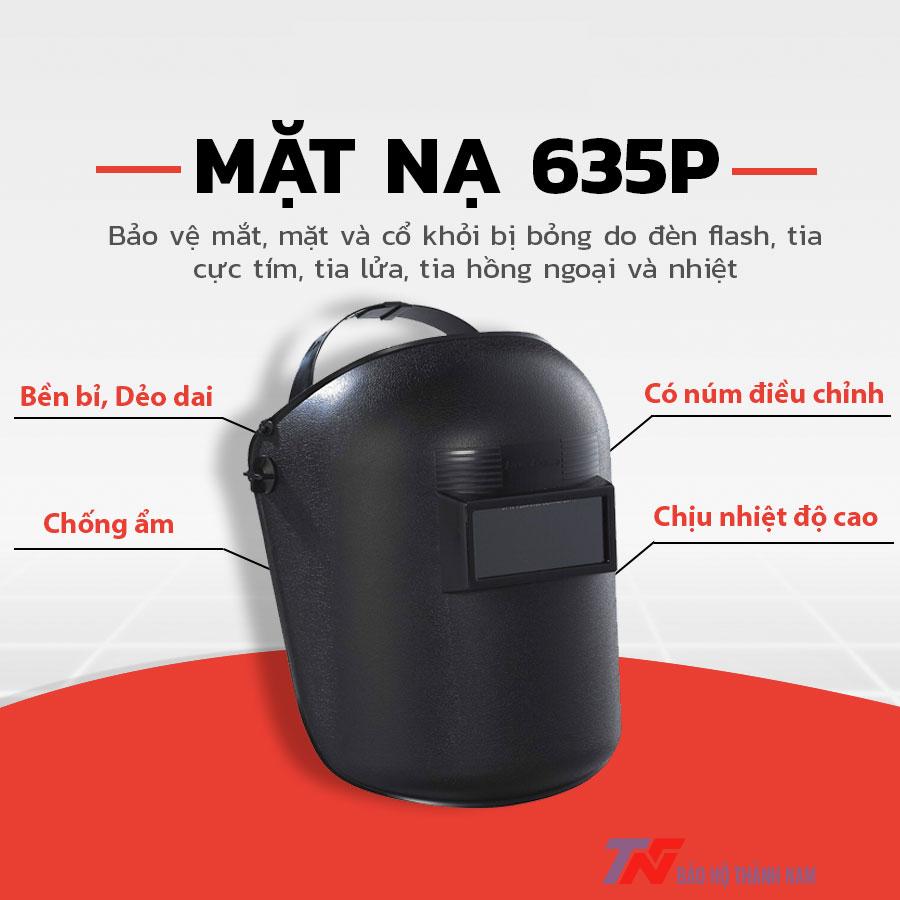 Mặt nạ hàn đội đầu Blue Eagle 635P