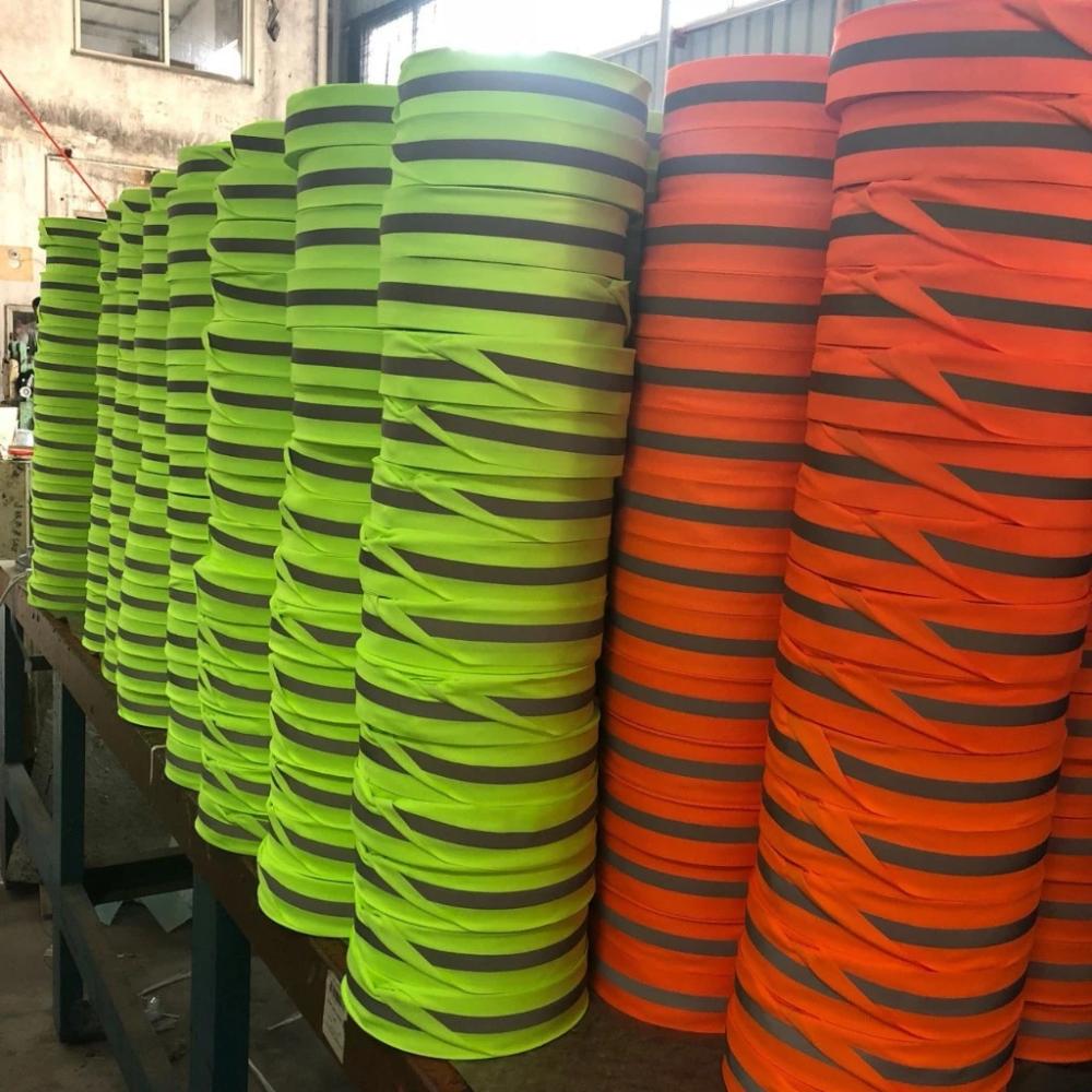 Dây phản quang vải kẻ 2.5cm - MS135