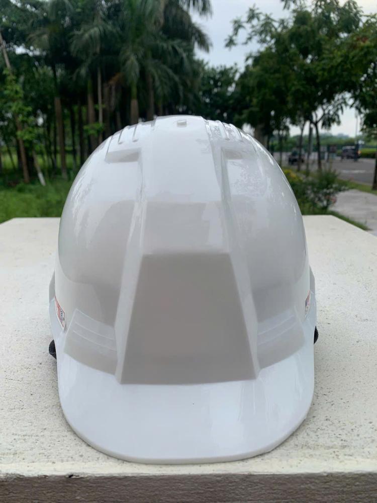 Alternative view of Mũ bảo hộ SSEDA mặt vuông - Núm vặn, lót xốp | Vàng, trắng